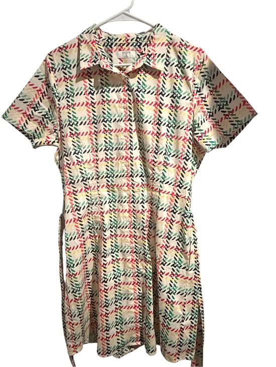 UNTUCKit Dresses & Skirts - Women’s UNTUCK it Short-Sleeve Printed Shirt Dress